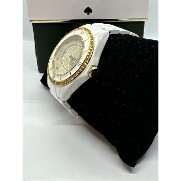 Kate Spade New York 0690 Women White Band Analog Dial Quartz Wrist Watch JNA170 main image 9